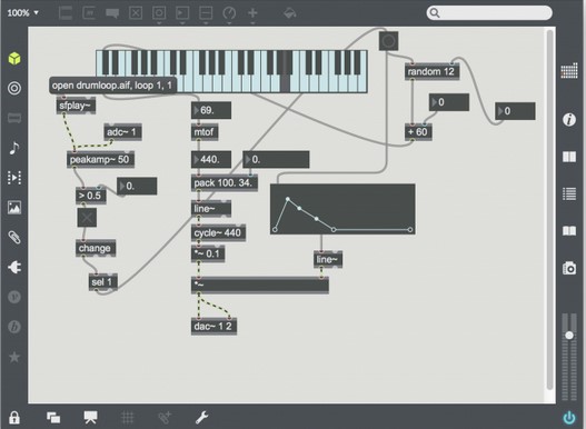 Formation professionnelle MAX/MSP et Live Ableton - la musique, les arts visuels - par le Labo Flashback à Perpignan